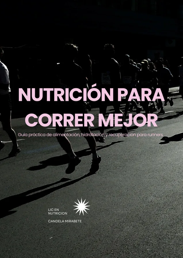 Portada: Nutrición para correr mejor